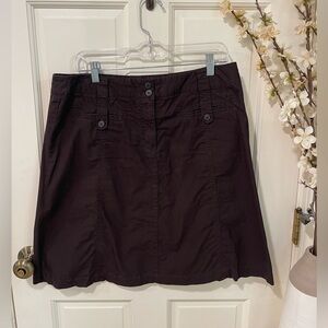 Brown A line skirt